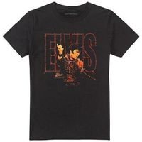 elvis presley camiseta take my hand para hombre