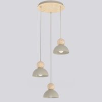 lampara colgante reta ii moca 3 luces