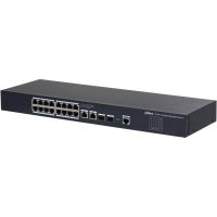 switch gestionado dahua technology dh-sg4020 l2 18 puertos gigabit  2 sfp