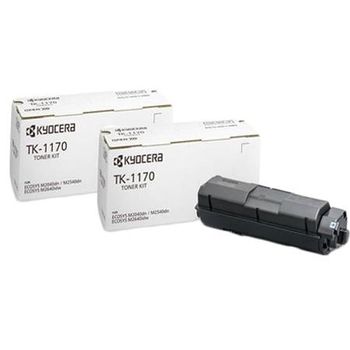 Kyocera TK-1170 Black Original Toners Twin Pack (2 Pack)
