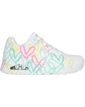 de SKECHERS UNO AIR CHANGED LOVE BLANCO