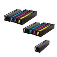 compatible multipack hp officejet pro x476dw multifunction printer ink cartridges 9 pack -cn625ae