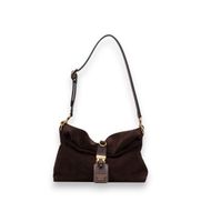 hispanitas para mujer bi264948 bolso de hombro marron oscuro osfa casual poliuretano