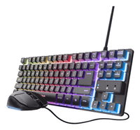 trust combo gaming gxt798 teclado  raton