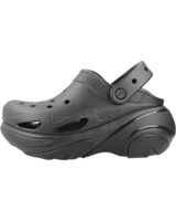 de crocs zuecos mujer modelo bubble crush clog u color negro black
