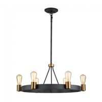 lampara colgante silas 6 luces