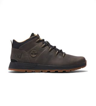 Timberland para hombre. TB0A657Z0331 Zapatillas de Piel Sprint Trekker marrón (46), Plano, Cordones, Casual