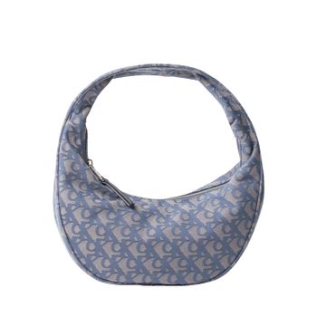 Calvin Klein Jeans. Bolso de hombro ovalado denim LV04F3206G-ZYX