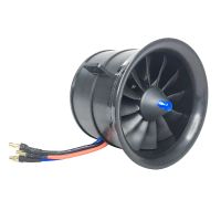 hobbyocean unidad de turbina electrica con ventilador ducto 70 mm de 12 aspas edf con motor sin escobillas 4s 3400kv 5s