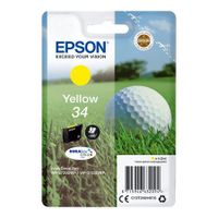 epson 34 t3464 yellow original durabrite ultra standard capacity ink cartridge golf ball