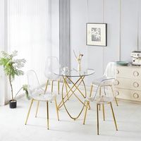 sweiko conjunto comedor mesa comedor 1 mesa  4 sillas para 5 personas