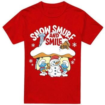 The Smurfs Camiseta Snow Smurf And para mujer