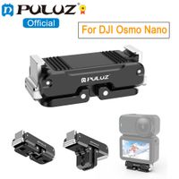 base magnetica puluz para dji osmo nano  action 6  360 ii accesorios de montaje de liberacion rapida de metal para camara de accion dji osmo nano