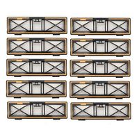 10 filtros hepa de repuesto para aspiradoras connected d series d5 d70 d75 d80 70e y d85