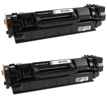 2 toner Compatibles HP W1350X Negro Cartucho de Toner (con CHIP) 135X para HP LaserJet M207 M208 M209 M210 M211 M212