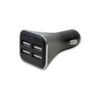 quadruple car charger