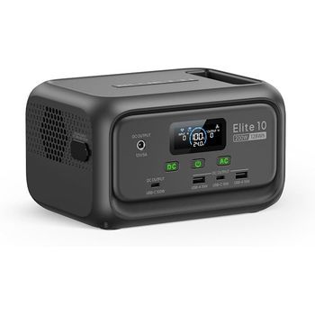 BLUETTI Elite 10 Mini Estación De Energía Portátil 200w/128 Wh Para Senderismo, Viajes En Avión, Y Emergencias