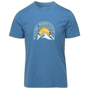Elbrus Camiseta T-shirt Orin ample bleu para hombre