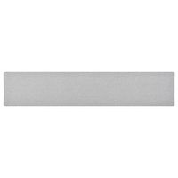 alfombra de pasillo gris claro 80x400 cm vidaxl