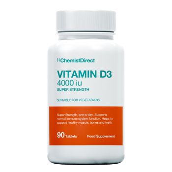 Chemist Direct Super Strength Vitamin D3 (4000iu) EXPIRY JUNE 2023