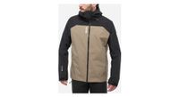 chaqueta impermeable millet seneca gore tex 2l beige para hombre