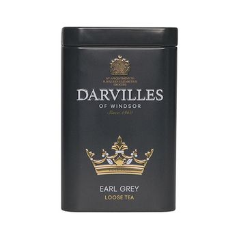 Darvilles Of Windsor Earl Grey Leaf Tea Caddy