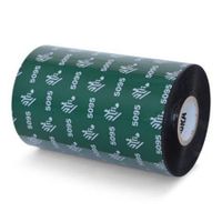zebra 05095bk11045 original resin printer ribbon 5095 110mm x 450m