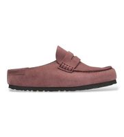 birkenstock para mujer 1032804 mocasines de piel naples wrapped ajuste estrecho rosa 41 plano ante ninguno casual