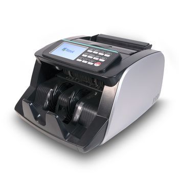 Contadora De Billetes Yatek Yk-750 Con Detección Mg/uv/ir/mt, Conteo Auto Y Manual, Doble Pantalla Lcd