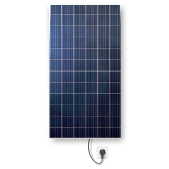 Kit Panel Sunne Solar Monocristalino Plug&play 405w + Micro Inversor + 3mt Cableado
