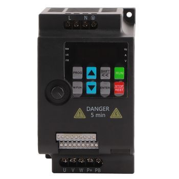 Convertidor Vfd Mini 1,5kw: 220v Monof. A 220v Trif.