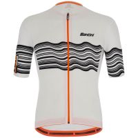 santini tono profilo jersey - s - white
