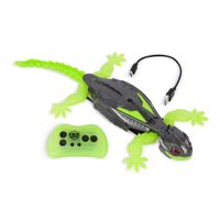 spin master - hex bots - wallcrawler gecko lagarto geco trepador de paredes - robot control remoto recargable - 6070281 - regalo nino 4 anos  - juguetes ninos 4 anos 