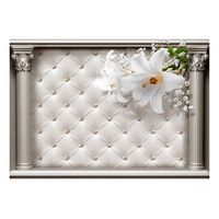 papel pintado 3d - columnar stage 350x245 cm