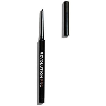 Makeup Revolution Eyeliner Ultra Fine Gel Pencil Eyeliner - Blackest Black para mujer