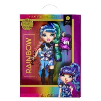 Rainbow Edición Especial Holly De'Vious Azul, Muñeca +4 Años