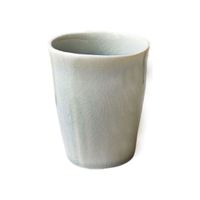 set de 4 tazas expresso de ceramica verde agua craquelada