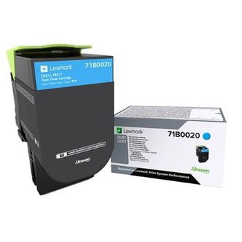 Lexmark 71B0020 Cyan Original Toner Cartridge