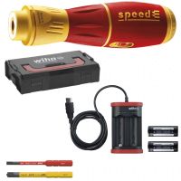 wiha speede ii set destornillador electrico 7 piezas