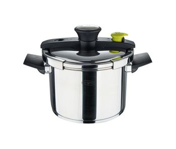 Olla a presión de acero inoxidable 6 litros marca san ignacio