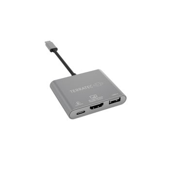 Terratec Connect C3 USB 3.2 Gen 1 (3.1 Gen 1) Type-C Plata
