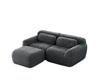 vertexmeridian sofa esquinero de 2 plazas