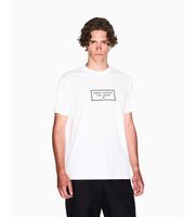 ax armani exchange para hombre xm000552af10356u0009 camiseta cuello redondo blanco xxl casual algodon manga corta