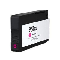 compatible magenta hp 951xl high capacity ink cartridge replaces hp cn047ae