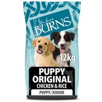 burns puppy original - chicken  rice - 12kg