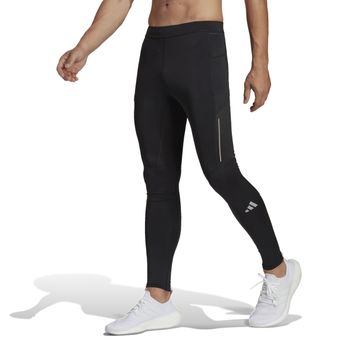 adidas Own The Run Mallas Para Correr Hombres-Negro