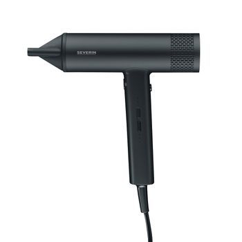 Severin - Secador De Pelo, 3 Niveles De Potencia, 2000 W Negro Ht 0170