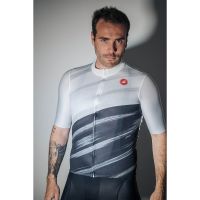 castelli cresta squadra blackwhite jersey - l
