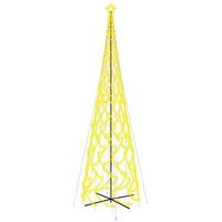 arbol de navidad conico 3000 led blanco calido 230x800 cm vidaxl