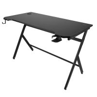 mesa gaming konix 120 cm mdf metal pasacables soporte controlador